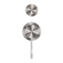NERO OPAL SHOWER MIXER DIVERTER SEPARATE PLATE BRUSHED NICKEL