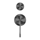 NERO OPAL SHOWER MIXER DIVERTER SEPARATE PLATE GRAPHITE