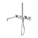 NERO Opal Progressive Shower System Seperate Plate With Spout 230/250mm