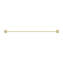 NERO OPAL NON-HEATED SINGLE TOWEL RAIL BRUSHED GOLD (AVAILABLE IN 600MM AND 800MM)