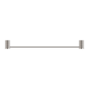 NERO OPAL NON-HEATED SINGLE TOWEL RAIL BRUSHED NICKEL (AVAILABLE IN 600MM AND 800MM)