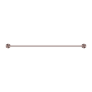 NERO OPAL NON-HEATED SINGLE TOWEL RAIL BRUSHED BRONZE (AVAILABLE IN 600MM AND 800MM)