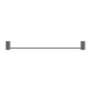 NERO OPAL NON-HEATED SINGLE TOWEL RAIL GRAPHITE (AVAILABLE IN 600MM AND 800MM)