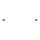 NERO OPAL NON-HEATED SINGLE TOWEL RAIL GRAPHITE (AVAILABLE IN 600MM AND 800MM)