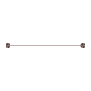 NERO OPAL NON-HEATED DOUBLE TOWEL RAIL BRUSHED BRONZE (AVAILABLE IN 600MM AND 800MM)