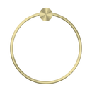 NERO OPAL TOWEL RING 202MM BRUSHED GOLD