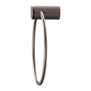 NERO OPAL TOWEL RING 202MM BRUSHED BRONZE