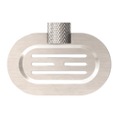 NERO OPAL SOAP DISH HOLDER 150MM BRUSHED NICKEL