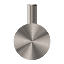 NERO OPAL ROBE HOOK 53MM BRUSHED NICKEL