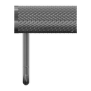 NERO OPAL TOILET ROLL HOLDER 150MM GRAPHITE