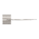 NERO OPAL METAL SHOWER SHELF 420MM BRUSHED NICKEL