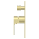 NERO BIANCA SHOWER MIXER DIVERTER BRUSHED GOLD
