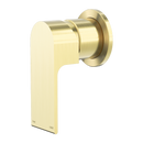 NERO BIANCA SHOWER MIXER PLATE BRUSHED GOLD