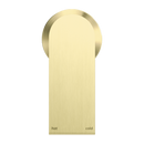 NERO BIANCA SHOWER MIXER PLATE BRUSHED GOLD