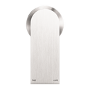 NERO BIANCA SHOWER MIXER PLATE BRUSHED NICKEL