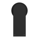 NERO BIANCA SHOWER MIXER PLATE MATTE BLACK