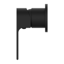 NERO BIANCA SHOWER MIXER PLATE MATTE BLACK