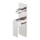 NERO BIANCA SHOWER MIXER DIVERTER BRUSHED NICKEL