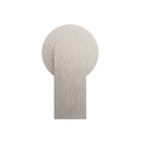 NERO BIANCA SHOWER MIXER PLATE BRUSHED NICKEL