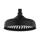 NERO YORK SHOWER HEAD 200MM MATTE BLACK