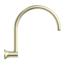 NERO YORK SHOWER ARM 346MM AGED BRASS