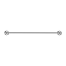 NERO YORK NON-HEATED SINGLE TOWEL RAIL 600MM CHROME