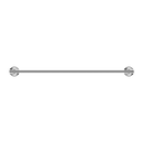 NERO YORK NON-HEATED DOUBLE TOWEL RAIL 600MM CHROME