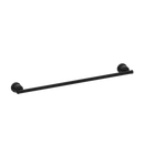 NERO YORK NON-HEATED SINGLE TOWEL RAIL 600MM MATTE BLACK
