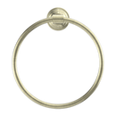 NERO YORK TOWEL RING 199MM AGED BRASS