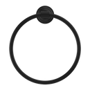 NERO YORK TOWEL RING 199MM MATTE BLACK