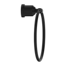 NERO YORK TOWEL RING 199MM MATTE BLACK