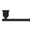 NERO YORK TOILET ROLL HOLDER 187MM MATTE BLACK