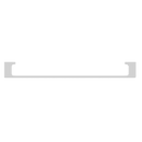 NERO PEARL NON-HEATED SINGLE TOWEL RAIL CHROME (AVAILABLE IN 600MM AND 800MM)