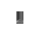 NERO PEARL ROBE HOOK 53MM GUN METAL