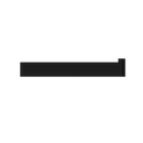 NERO PEARL TOILET ROLL HOLDER 174MM MATTE BLACK