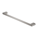 NERO BIANCA NON-HEATED SINGLE TOWEL RAIL BRUSHED NICKEL (AVAILABLE IN 600MM AND 800MM)