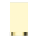 NERO BIANCA ROBE HOOK 45MM BRUSHED GOLD