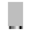 NERO BIANCA ROBE HOOK 45MM CHROME