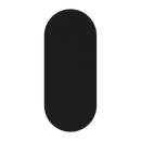 NERO BIANCA ROBE HOOK 45MM MATTE BLACK