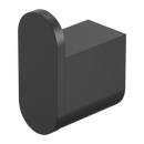 NERO BIANCA ROBE HOOK 45MM MATTE BLACK