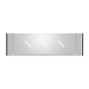 NERO BIANCA METAL SHOWER SHELF 423MM CHROME