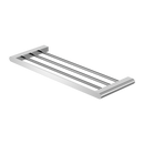 NERO BIANCA NON-HEATED TOWEL RACK 600MM CHROME