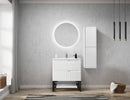OTTI NOOSA WALL HUNG TALL BOY 350MM X 1200MM MATTE WHITE