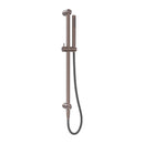 NERO ZEN SHOWER RAIL WITH OUTDOOR SHOWER HOSE BRUSHED BRONZE