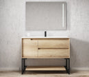 OTTI BYRON NATURAL OAK 1200MM SINGLE BOWL FLOOR STANDING VANITY
