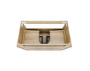 OTTI BYRON NATURAL OAK 600MM SINGLE BOWL FLOOR STANDING VANITY