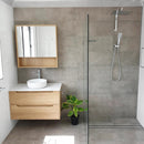 OTTI BYRON NATURAL OAK MIRROR SHAVING CABINET 750MM
