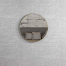 OTTI LONDON BRUSHED GOLD FRAME MIRROR 700MM