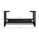 OTTI MARLO MATTE BLACK 1200MM SINGLE BOWL FLOOR STANDING VANITY