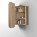 OTTI NEWPORT NATURAL OAK SHAVING CABINET 900MM